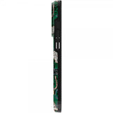 Richmond & Finch iPhone 14 Pro Deksel Green Leopard