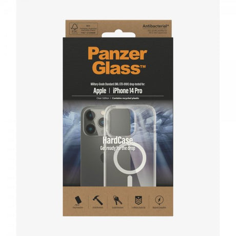 PanzerGlass iPhone 14 Pro Deksel HardCase MagSafe Transparent