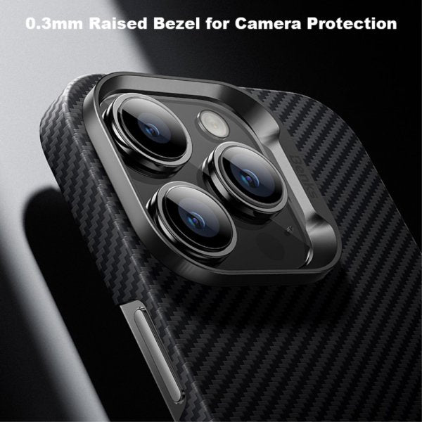 Benks iPhone 14 Pro Deksel Kevlar MagSafe Svart