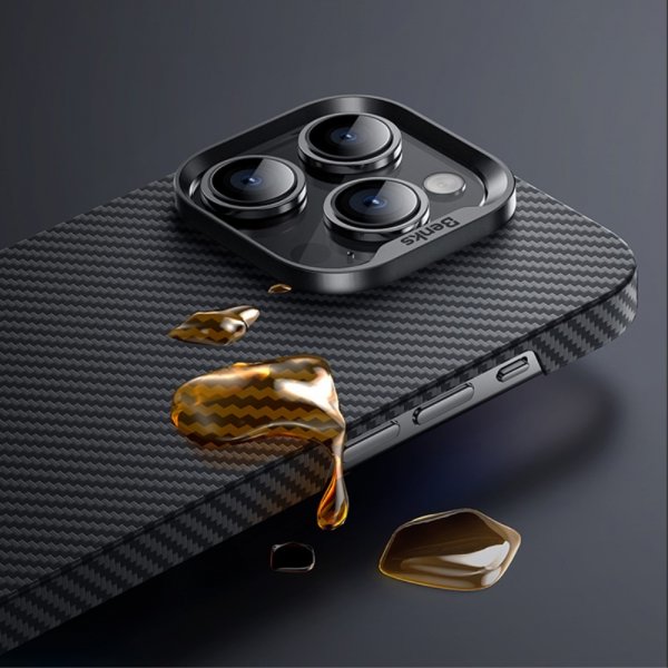 Benks iPhone 14 Pro Deksel Kevlar MagSafe Svart