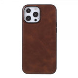 X-Level iPhone 14 Pro Deksel Skinntekstur Brun