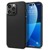 Spigen iPhone 14 Pro Deksel Liquid Air Matte Black