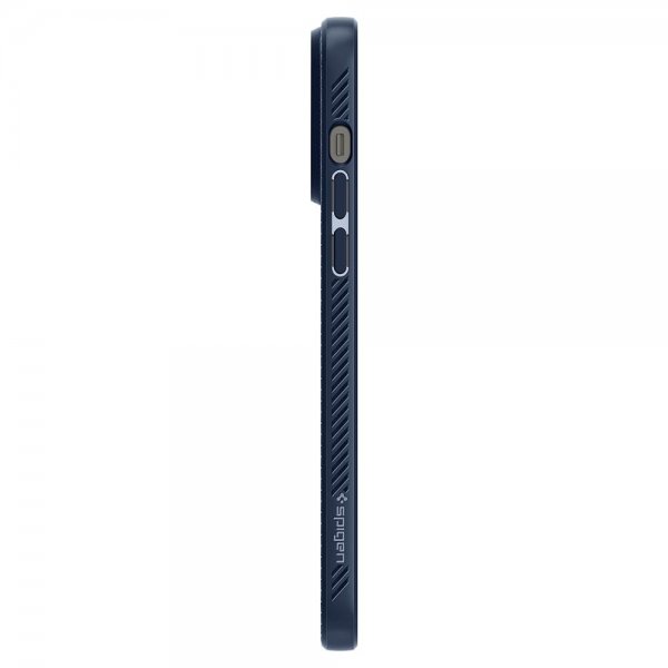 Spigen iPhone 14 Pro Deksel Liquid Air Navy Blue
