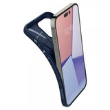 Spigen iPhone 14 Pro Deksel Liquid Air Navy Blue