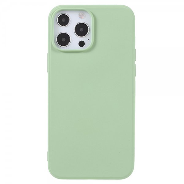 X-Level iPhone 14 Pro Deksel Liquid Silicone Lysegrønn