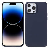 X-Level iPhone 14 Pro Deksel Liquid Silicone Mørkeblå