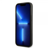 Ferrari iPhone 14 Pro Deksel Logo Perforert Rød