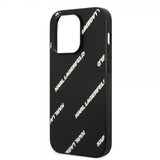Karl Lagerfeld iPhone 14 Pro Deksel Logomania Svart