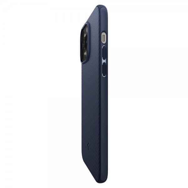Spigen iPhone 14 Pro Deksel Mag Armor MagFit Navy Blue