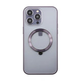 Rvelon iPhone 14 Pro Deksel MagSafe Ring Lilla
