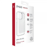 Zagg InvisibleShield iPhone 14 Pro Deksel med Skjermbeskytter Glass Elite 360