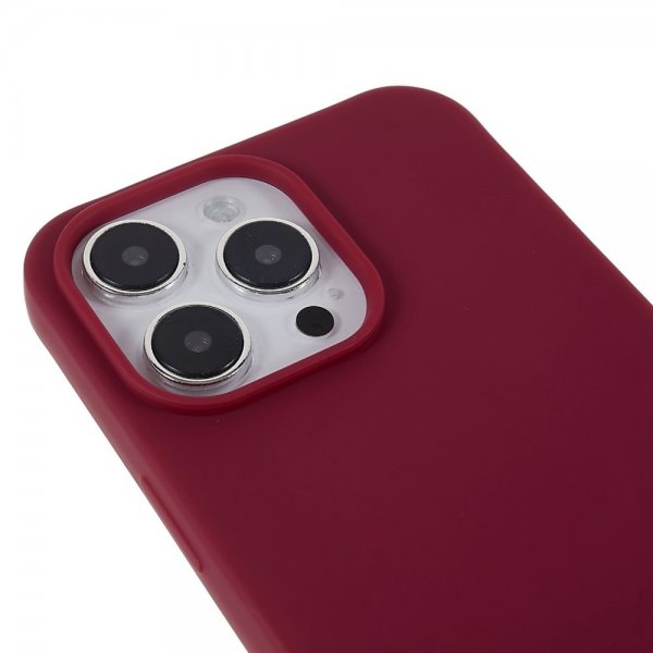 iPhone 14 Pro Deksel med Stropp Rød