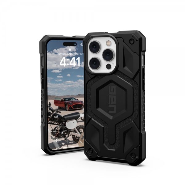 Urban Armor Gear (UAG) iPhone 14 Pro Deksel Monarch Pro MagSafe Svart