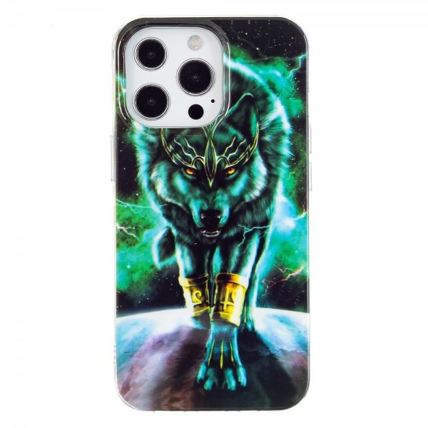iPhone 14 Pro Deksel Motiv Ulv