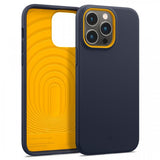 Caseology iPhone 14 Pro Deksel Skjermbeskytter Nano Pop 360 Blueberry Navy