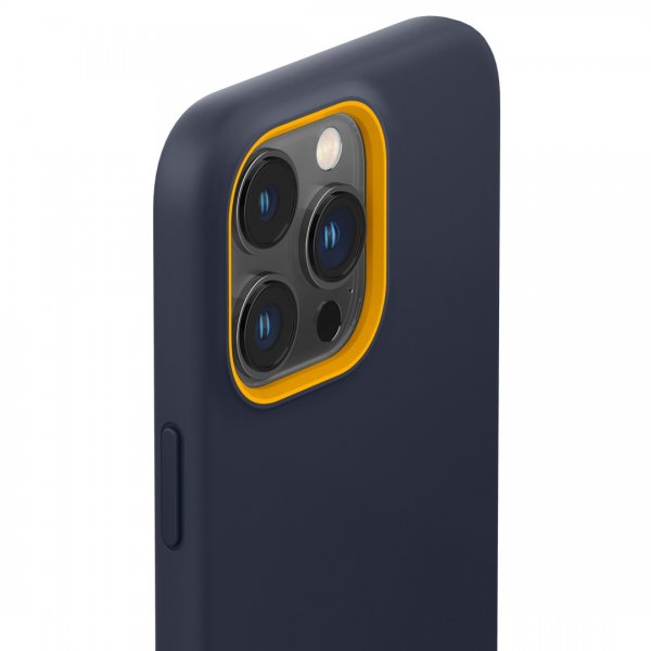 Caseology iPhone 14 Pro Deksel Skjermbeskytter Nano Pop 360 Blueberry Navy