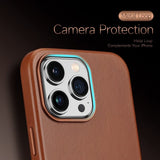 Dux Ducis iPhone 14 Pro Deksel Naples Series MagSafe Lysebrun