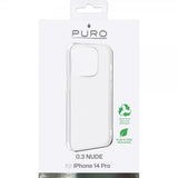 Puro iPhone 14 Pro Deksel Nude Transparent