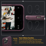 Caseology iPhone 14 Pro Deksel Parallax Mag Burgundy Bean