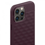 Caseology iPhone 14 Pro Deksel Parallax Mag Burgundy Bean
