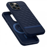 Caseology iPhone 14 Pro Deksel Parallax Mag Midnight Blue
