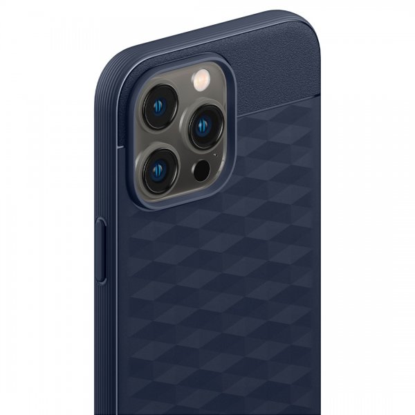Caseology iPhone 14 Pro Deksel Parallax Mag Midnight Blue