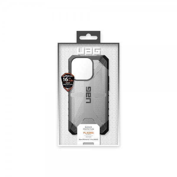 Urban Armor Gear (UAG) iPhone 14 Pro Deksel Plasma Ash