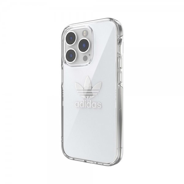 Adidas iPhone 14 Pro Deksel Beskyttende Klar Etui Klar