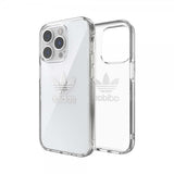 Adidas iPhone 14 Pro Deksel Beskyttende Klar Etui Klar