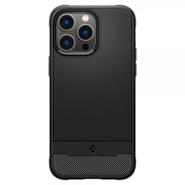Spigen iPhone 14 Pro Deksel Rugged Armor MagFit Matte Black