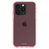 holdit iPhone 14 Pro Deksel Seethru Bright Pink