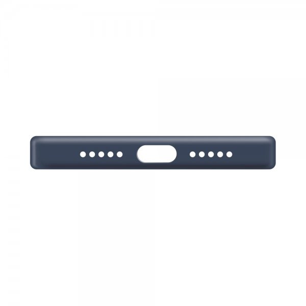 Xqisit iPhone 14 Pro Deksel Silicone Case Lyseblå