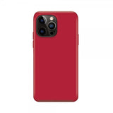 Xqisit iPhone 14 Pro Deksel Silicone Case Rød