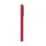 Xqisit iPhone 14 Pro Deksel Silicone Case Rød