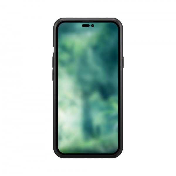 Xqisit iPhone 14 Pro Deksel Silicone Case Svart