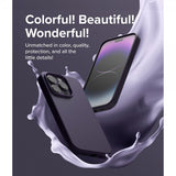 Ringke iPhone 14 Pro Deksel Silikoni Deep Purple