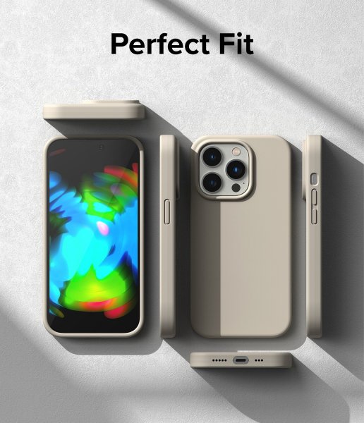 Ringke iPhone 14 Pro Deksel Silikoni Stone
