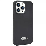Audi iPhone 14 Pro Deksel Silikoni Svart