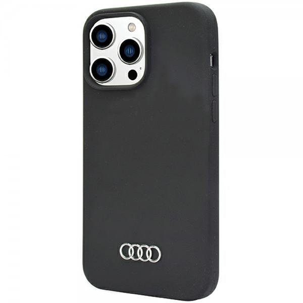 Audi iPhone 14 Pro Deksel Silikoni Svart