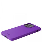holdit iPhone 14 Pro Deksel Silikon Bright Purple