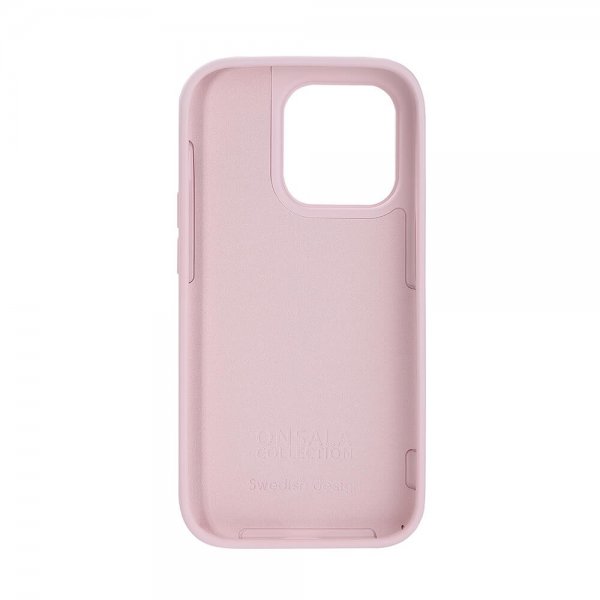 Onsala iPhone 14 Pro Deksel Silikon Chalk Pink