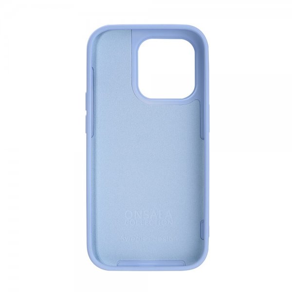 Onsala iPhone 14 Pro Deksel Silikon Light Blue