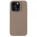 holdit iPhone 14 Pro Deksel Silikon Mocha Brown