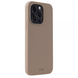 holdit iPhone 14 Pro Deksel Silikon Mocha Brown