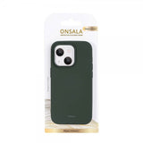 Onsala iPhone 14 Pro Deksel Silikon Olive Green