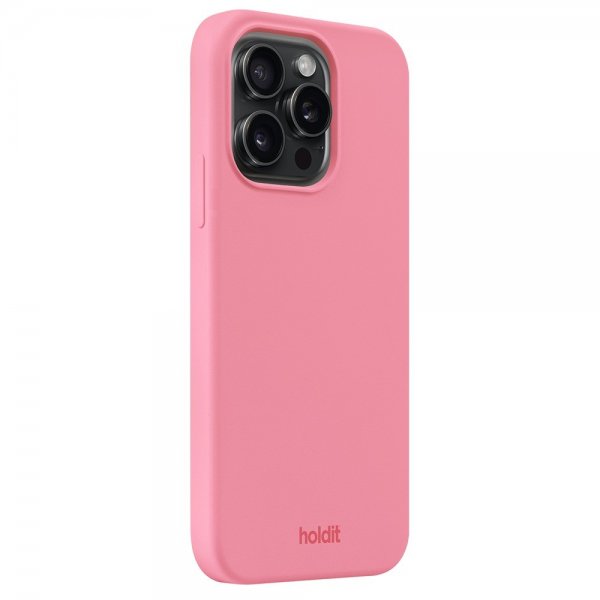 holdit iPhone 14 Pro Deksel Silikon Rouge Pink