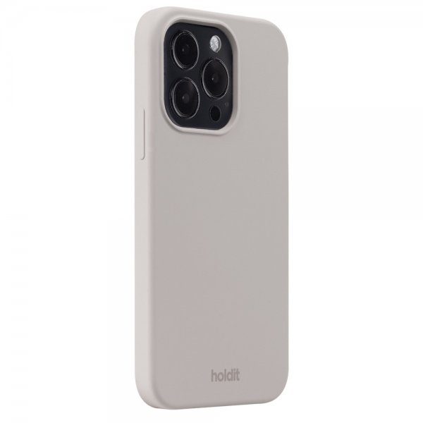 holdit iPhone 14 Pro Deksel Silikon Taupe