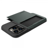 Spigen iPhone 14 Pro Deksel Slim Armor CS Abyss Green