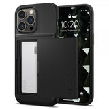 Spigen iPhone 14 Pro Deksel Slim Armor CS Svart