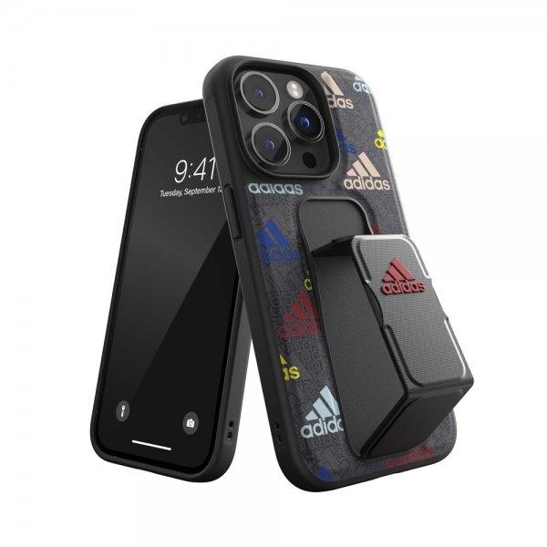 Adidas iPhone 14 Pro Deksel SP Grip Etui Black/Colourful